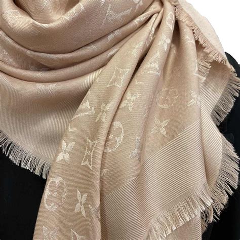 pashmina louis vuitton beige|Monogram Classic Shawl .